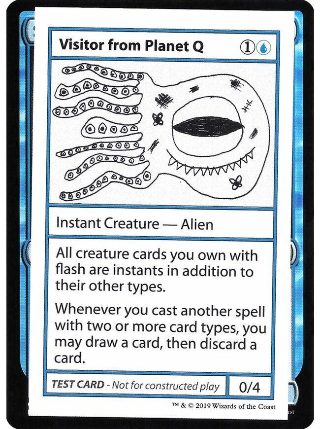 Visitor from Planet Q