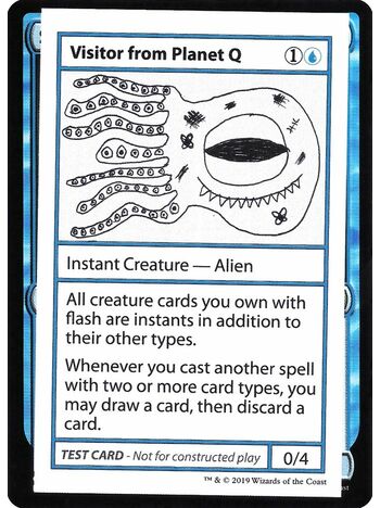 Visitor from Planet Q