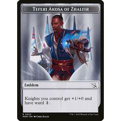 Teferi Akosa of Zhalfir Emblem Token