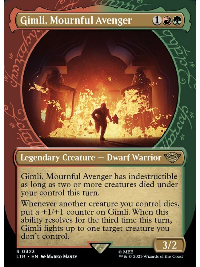 Gimli, Mournful Avenger