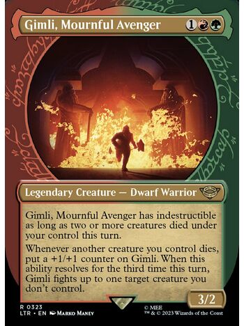 Gimli, Mournful Avenger