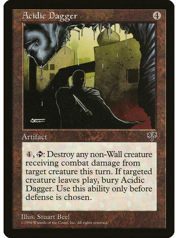 Acidic Dagger