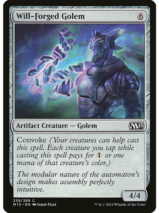 Will-Forged Golem