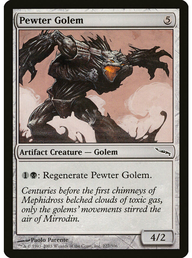 Pewter Golem