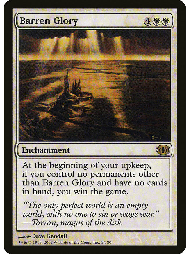 Barren Glory