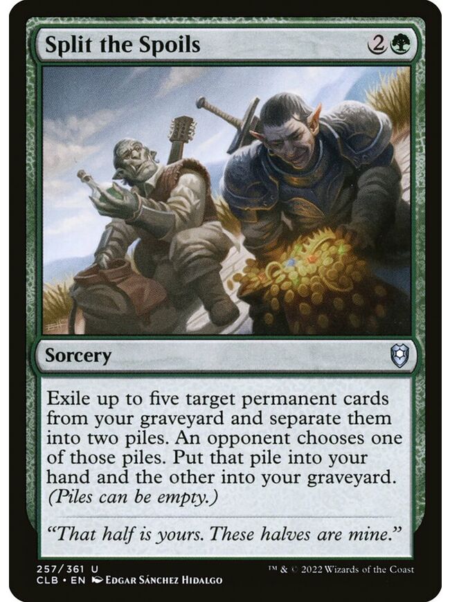 Split the Spoils