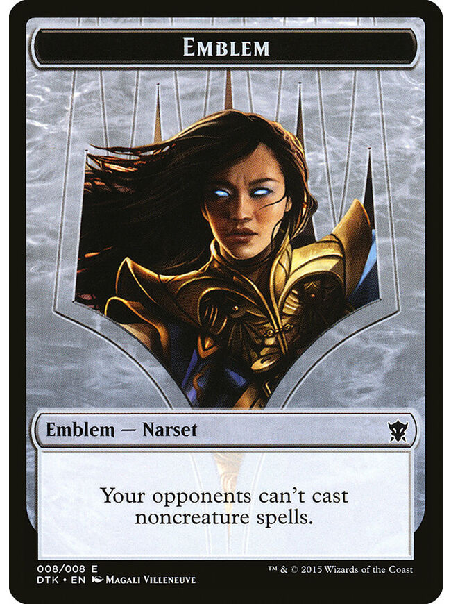 Narset Transcendent Emblem Token
