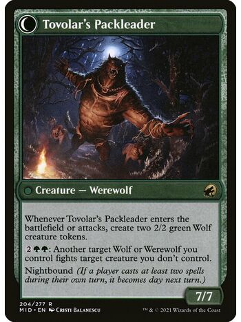 Tovolar's Huntmaster // Tovolar's Packleader