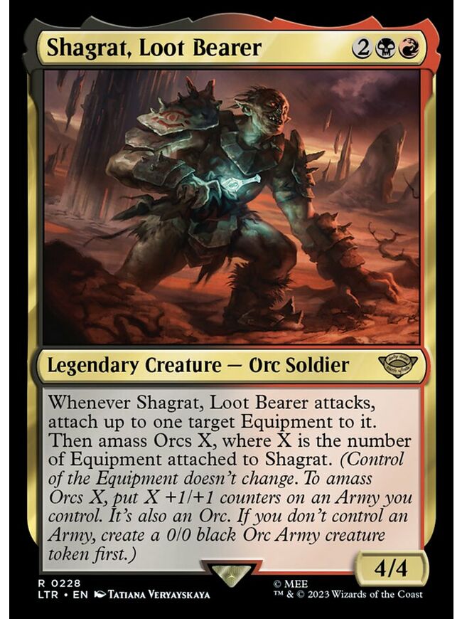 Shagrat, Loot Bearer