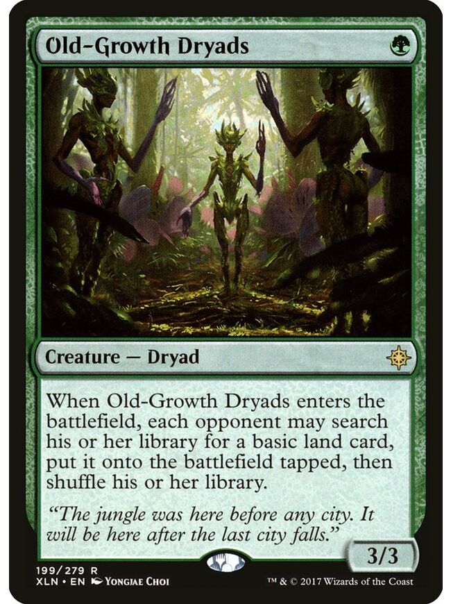 Old-Growth Dryads