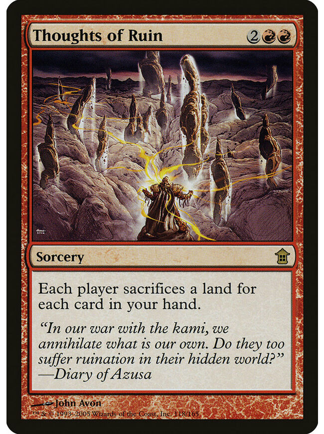 Thoughts of Ruin