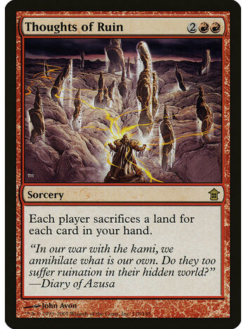 Thoughts of Ruin