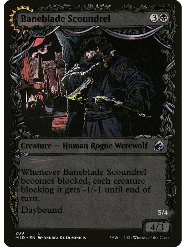 Baneblade Scoundrel // Baneclaw Marauder