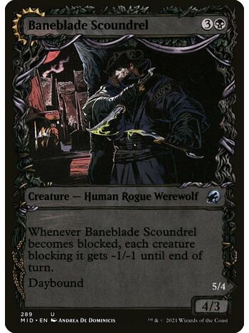 Baneblade Scoundrel // Baneclaw Marauder