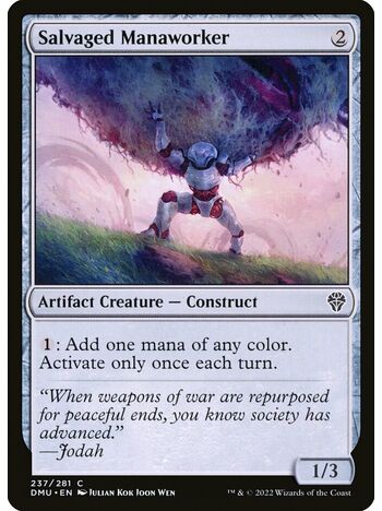 Salvaged Manaworker