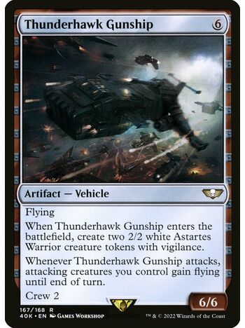 Thunderhawk Gunship
