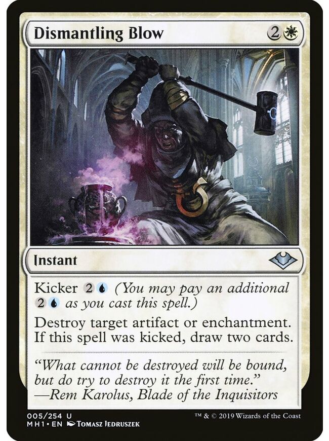 Dismantling Blow