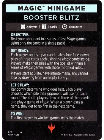Booster Blitz
