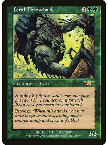 Feral Throwback
