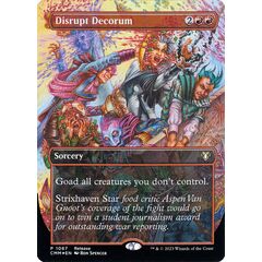 Disrupt Decorum