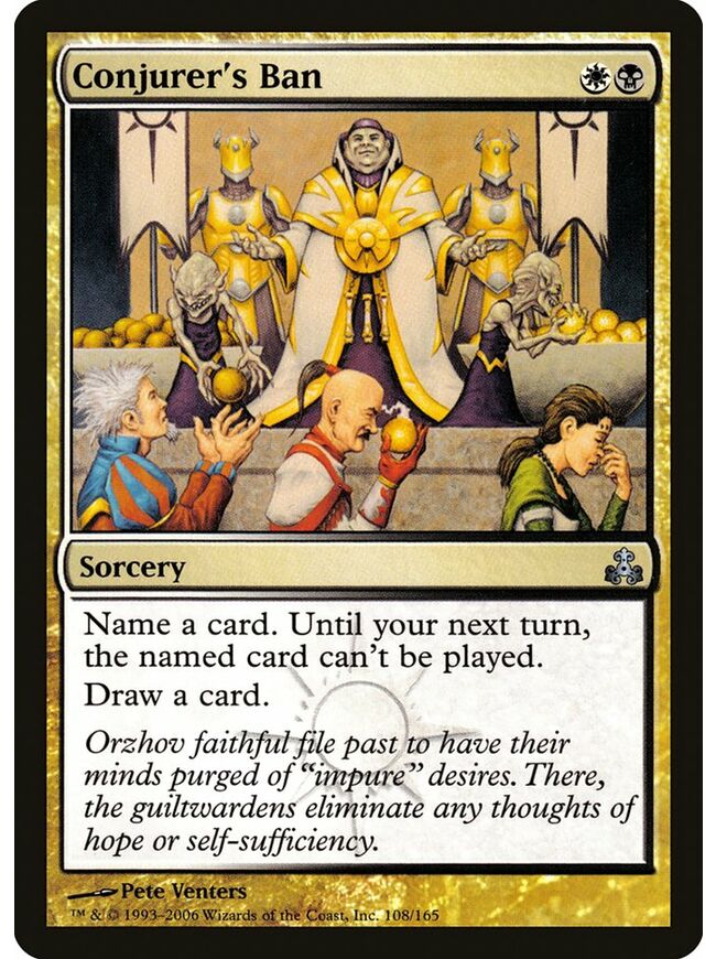 Conjurer's Ban