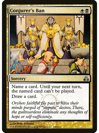 Conjurer's Ban