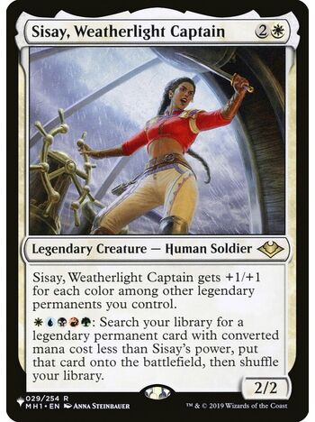 Sisay, Weatherlight Captain