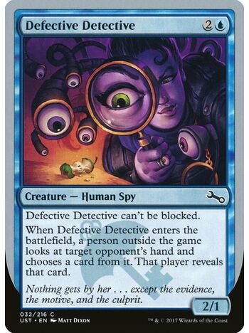 Defective Detective