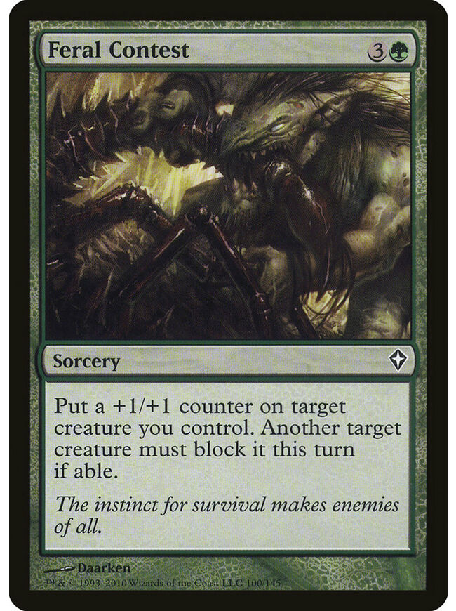 Feral Contest