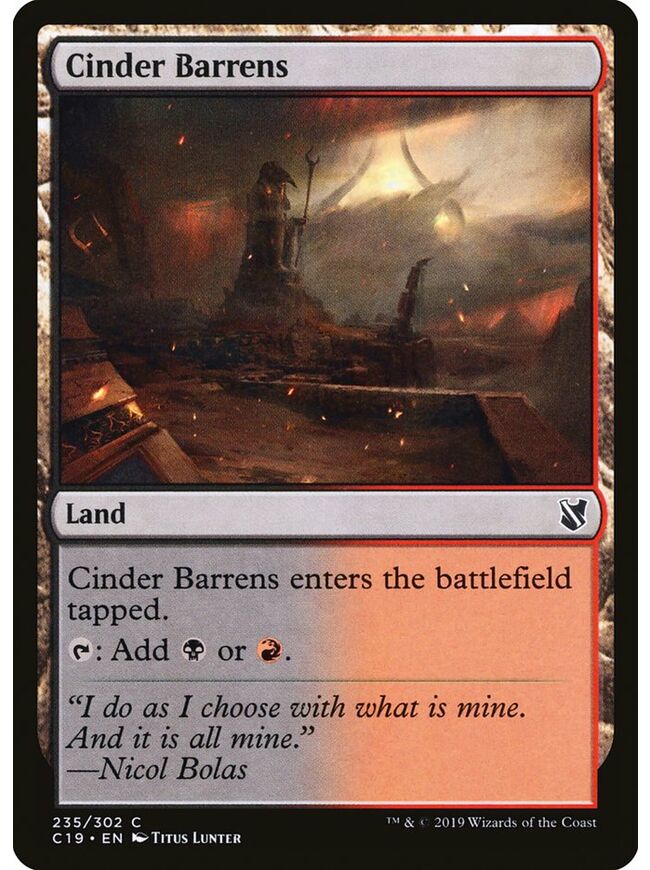 Cinder Barrens