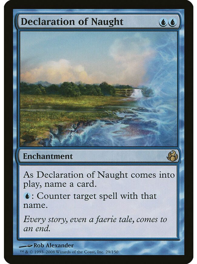 Declaration of Naught
