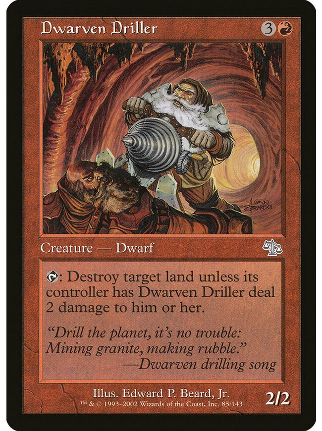 Dwarven Driller