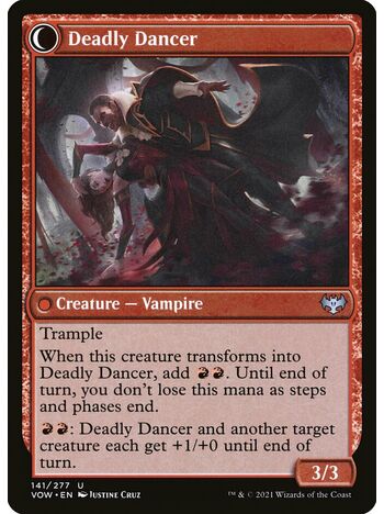 Alluring Suitor // Deadly Dancer