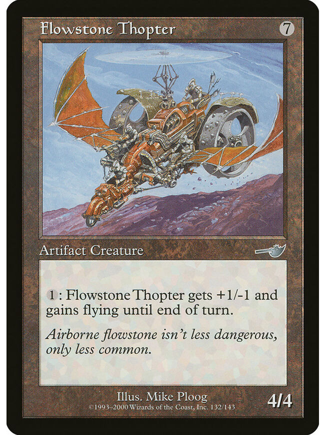 Flowstone Thopter