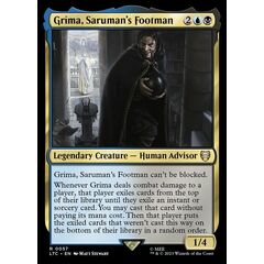 Gríma, Saruman's Footman