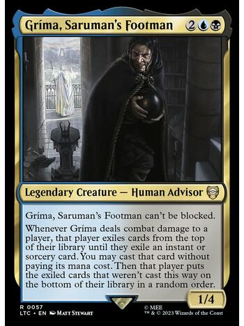 Gríma, Saruman's Footman
