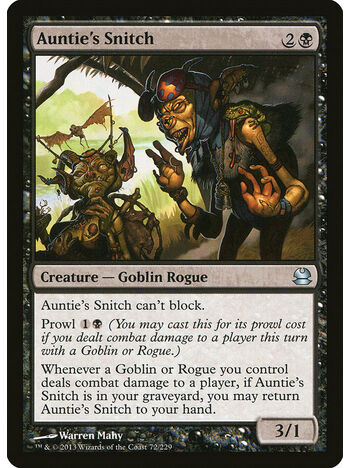 Auntie's Snitch