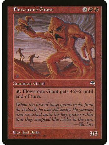 Flowstone Giant