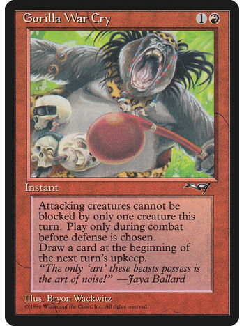 Gorilla War Cry