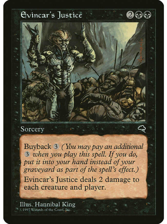 Evincar's Justice