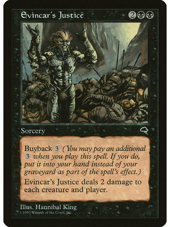 Evincar's Justice