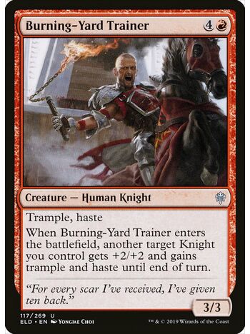 Burning-Yard Trainer