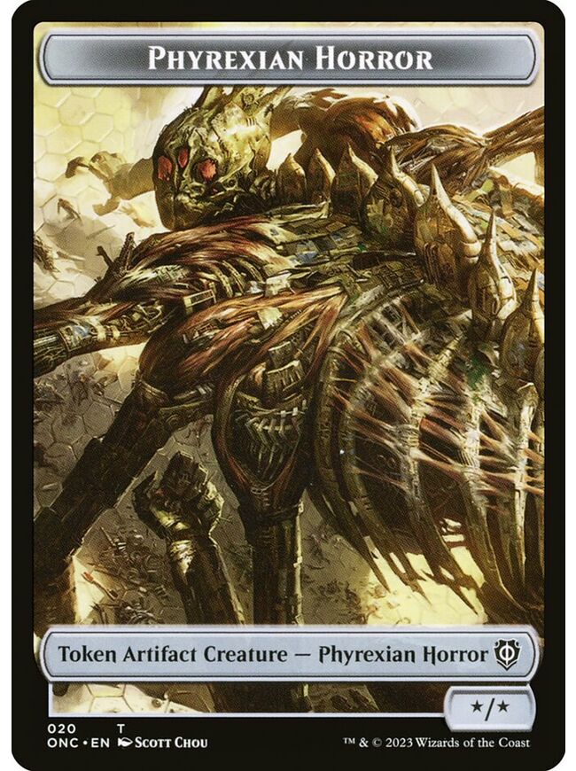 Phyrexian Horror Token (Colorless)