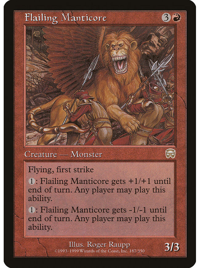 Flailing Manticore