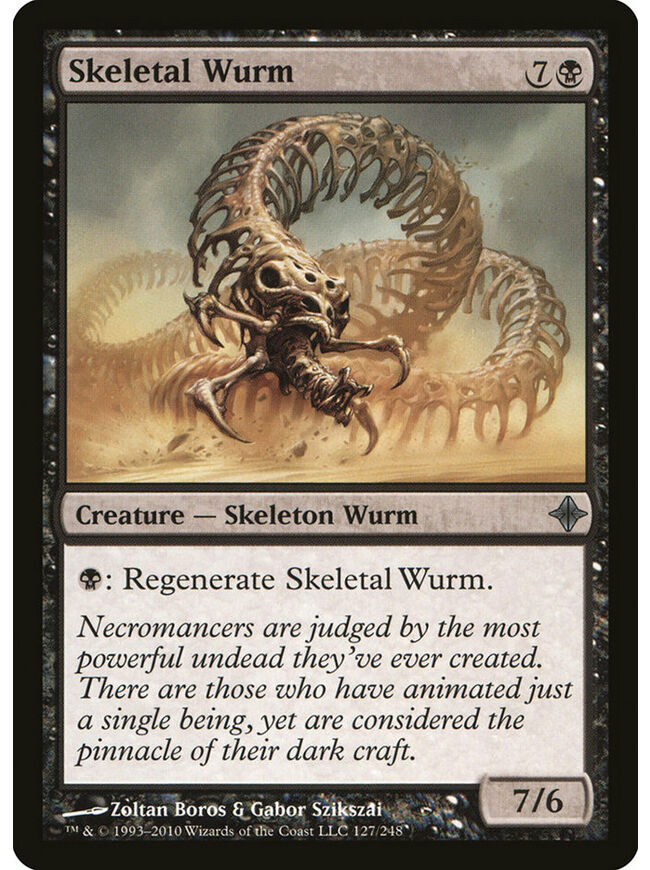 Skeletal Wurm
