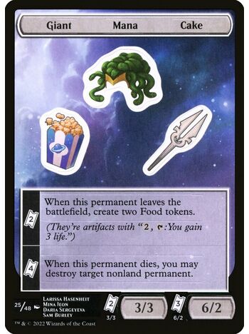 Giant Mana Cake