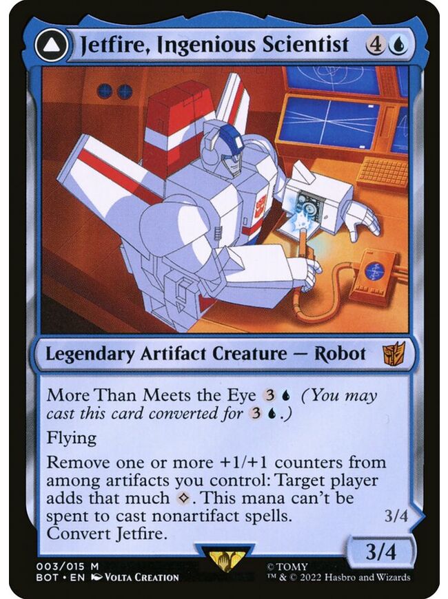 Jetfire, Ingenious Scientist // Jetfire, Air Guardian