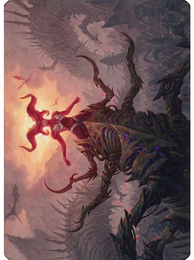 Sheoldred, the Apocalypse // Sheoldred, the Apocalypse (Art Series)