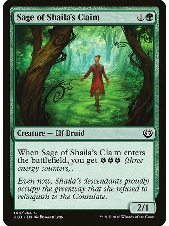 Sage of Shaila's Claim