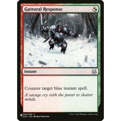 Guttural Response